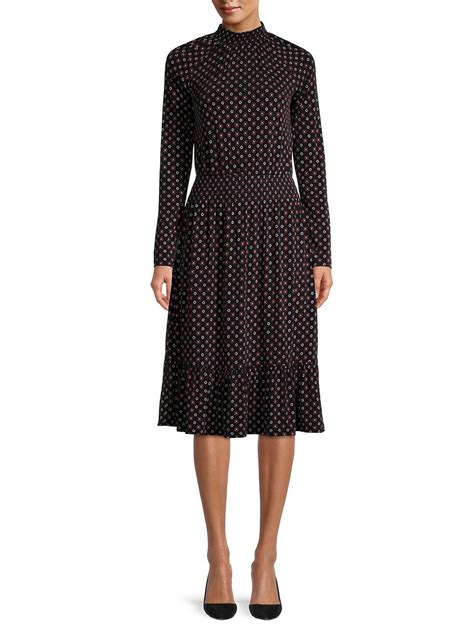 Shop MICHAEL Michael Kors Foulard Midi Dress.